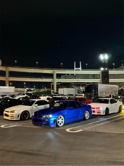 【R34】Tokyo:Private Daikoku tour in Modified R34 - Timing and meet-up setup in Tokyo (it matters more than you think)