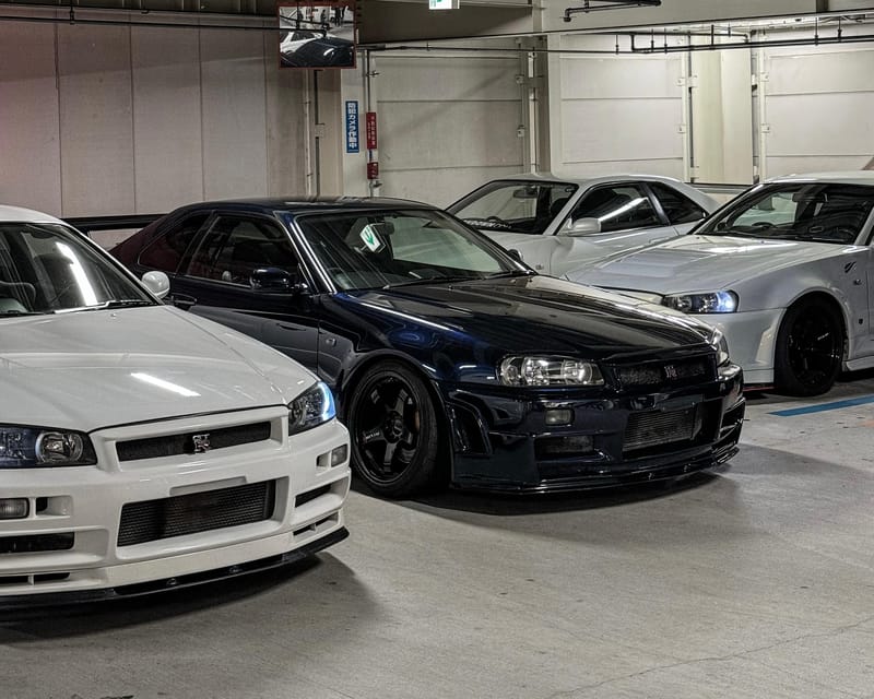 【R34 GTR Over 400 hp】Tokyo: Private Daikoku Tour in R34 GTR - Daikoku Parking Area: Where Modified R34 Dreams Become Real