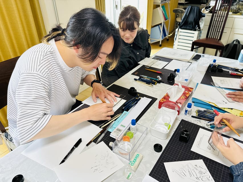 3-Hour Manga Drawing Workshop in Tokyo - The 3-hour flow: from blank A4 to finished manga page