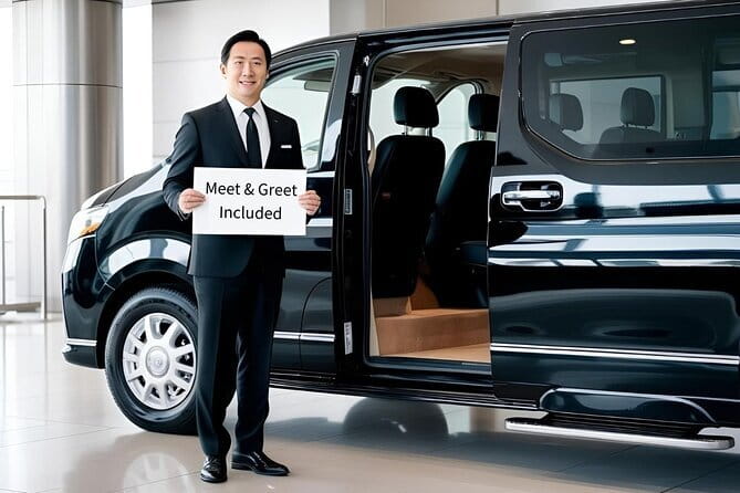 Airport Shuttle Arrival Transfer : from Haneda Airport to Tokyo City - Finding your driver fast at Haneda arrivals