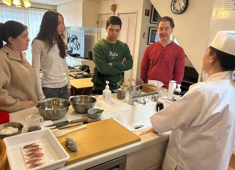 AKEMI's SUSHiKiTCHEN: A fun sushi cooking lesson in Tokyo - A Tokyo home kitchen, not a rushed studio class