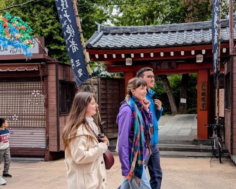 Asakusa: 3.5-hour Big-picture History Walk - Asakusa Shrine and Yōgō-dō Pavilion: two belief systems sharing the same streets
