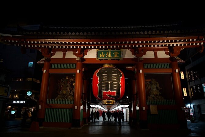 Asakusa Night Evening Walking Tour with English-Speaking Guide - Sensō-ji Temple after the crowds: calm, respectful, and story-driven