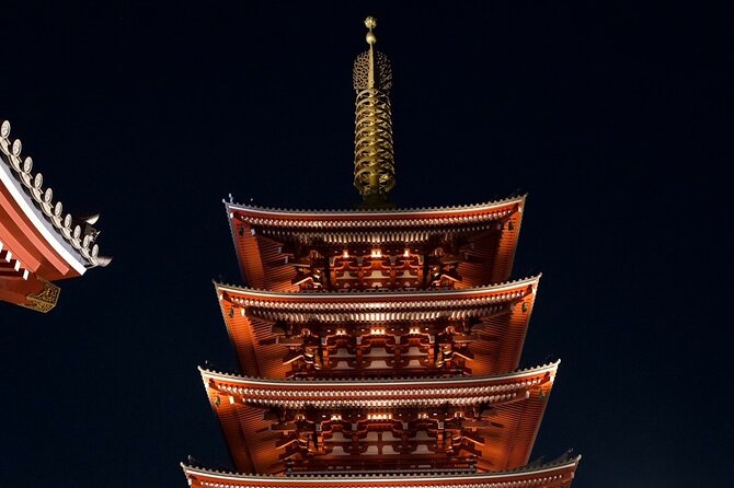 Asakusa Night Evening Walking Tour with English-Speaking Guide - Asakusa Shrine right beside it: a quieter spiritual side