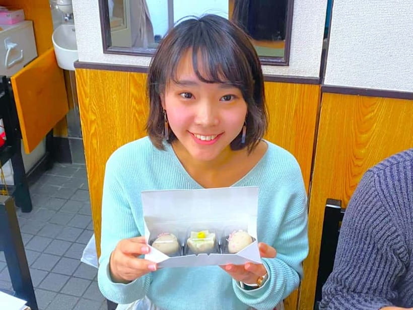 At an Antique Shop, Tea Ceremony and Japanese Sweets Forming - The tea ceremony room: chair sitting, real matcha, and conversation