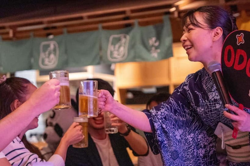 Bon Dance IZAKAYA in Shinjuku, Tokyo - Edo-style izakaya in the middle of Shinjuku’s neon maze