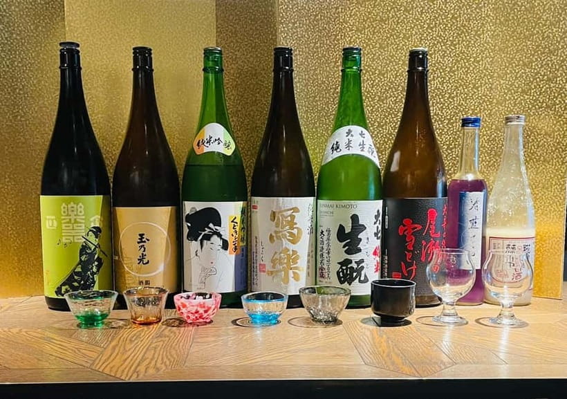 Casual Japanese sake tasting and snack experience, Kabukicho - Kabukicho sake tasting near Shinjuku is an easier start than you think