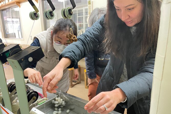 Chichibu's Weaving Story: A Journey of Tradition and Festival - Chichibu Meisen Silk Center: live spinning and a coaster you can make