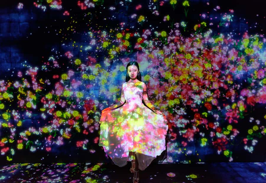 Crowd-Free Tokyo : teamLab, Roppongi Hills Views & NACT - teamLab’s digital art space: multi-sensory tech that actually changes your mood