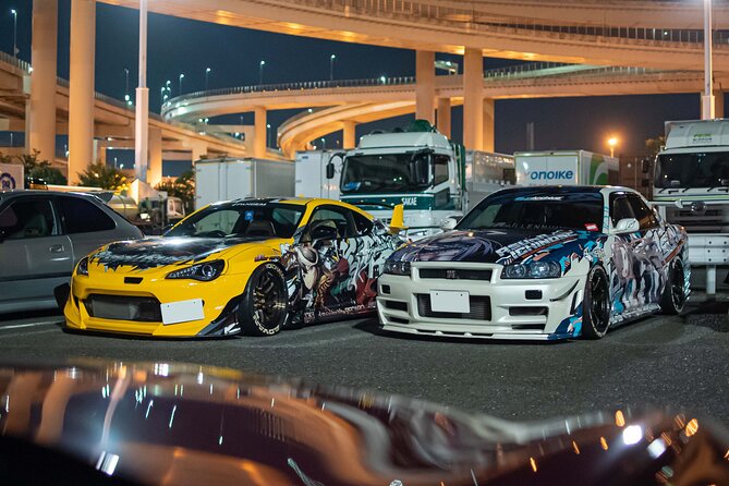 Daikoku PA JDM Car Scene Tour in Tokyo Drift RX7 - Tokyo Tower: Iconic Backdrop, Practical Photo Time