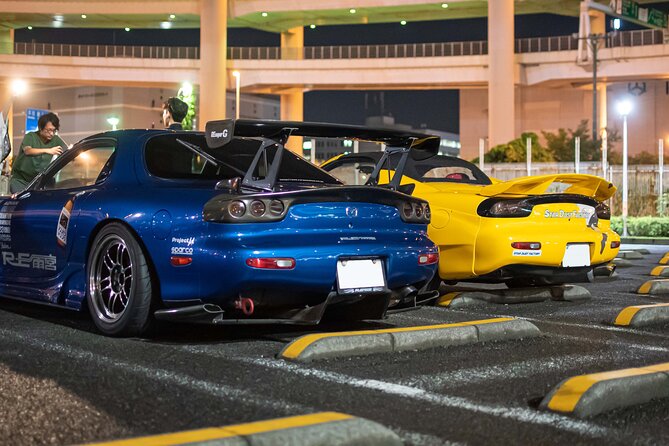 Daikoku PA JDM Car Scene Tour in Tokyo Drift RX7 - The RX7/JDM Focus: What You’re Going to Notice Right Away
