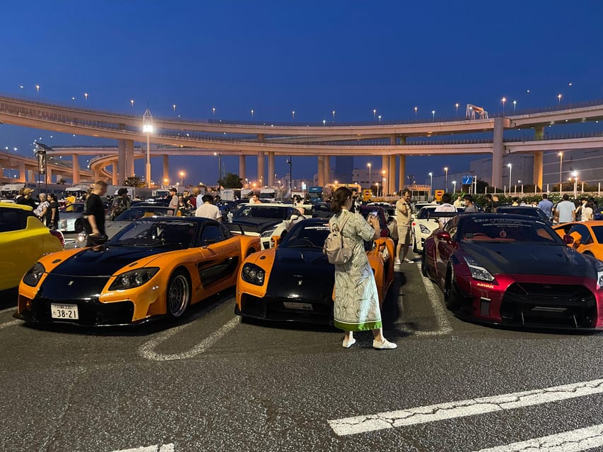 Daikoku Parking Area : JDM car meet tour by a local Japanese - The small-group ride with Toshiro: what to expect from the guide
