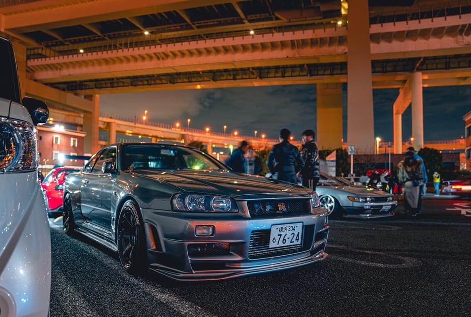 Daikoku & Tokyo Private JDM Tour by 700HP R34 GT-R - Convoy racing vibes: the fun part, with limits