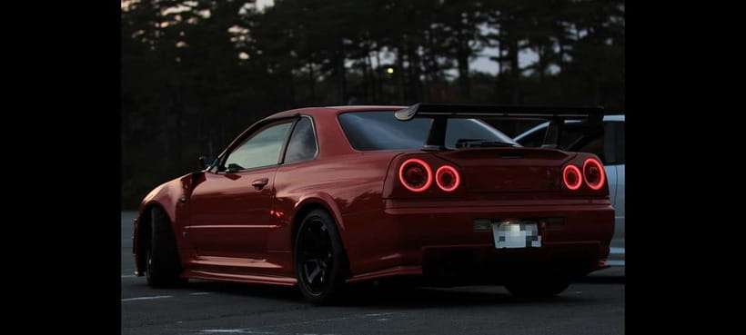 DaikokuPA:A private Daikoku tour in a customised R34! - Why riding a customised R34 feels different from ordinary Tokyo sights