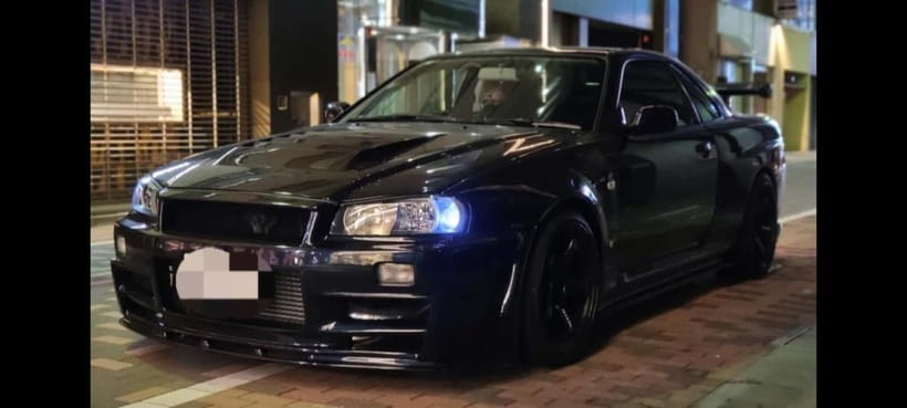 DaikokuPA:A private Daikoku tour in a customised R34! - Daikoku PA: the moment Tokyo turns into a real JDM meet
