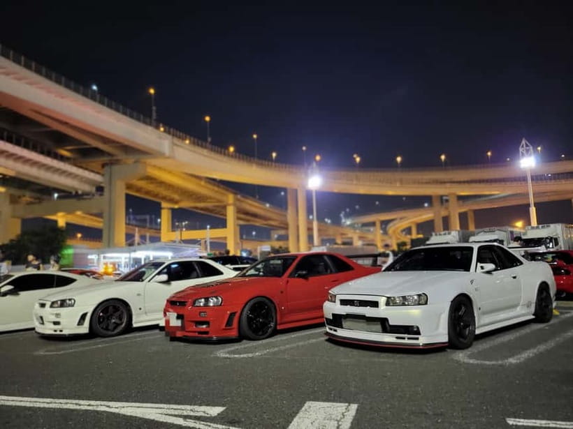 DaikokuPA:A private Daikoku tour in a customised R34! - Getting picked up in Tokyo and making sense of the 4-hour timing