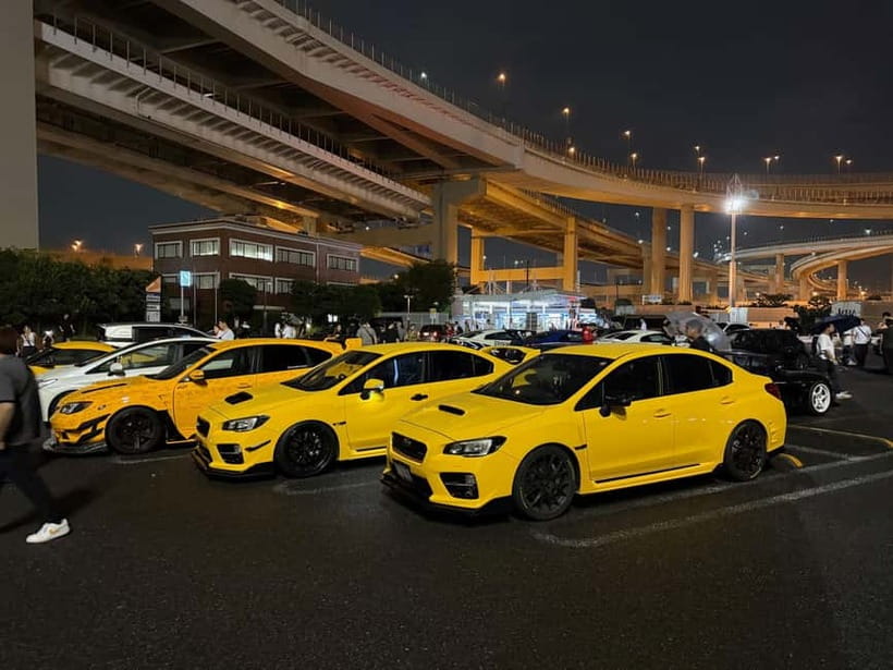 EVO, WRX, Skyline – JDM Night Run to Daikoku Car Meet - Daikoku at night: why this car-meet stop matters