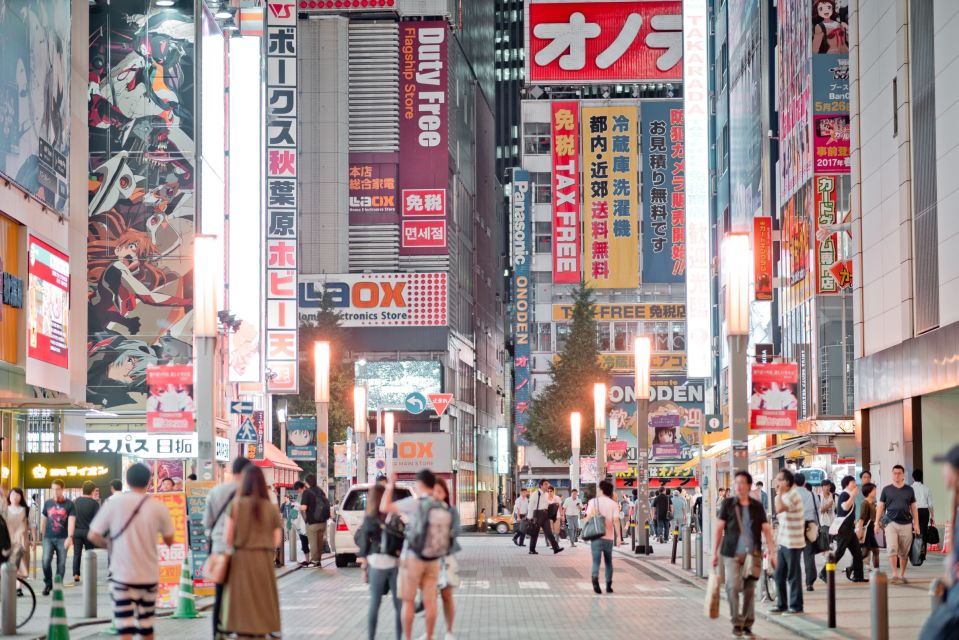 From Asakusa: Old Tokyo, Temples, Gardens and Pop Culture - Asakusa streets and Senso-ji: the temple complex plus the people around it