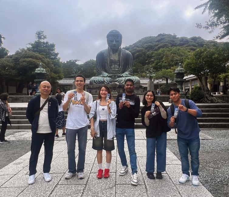From Tokyo: Kamakura, Great Buddha, and Enoshima Bus Tour - Kamakura’s Great Buddha: 13.5 Meters of Gold-Leaf History