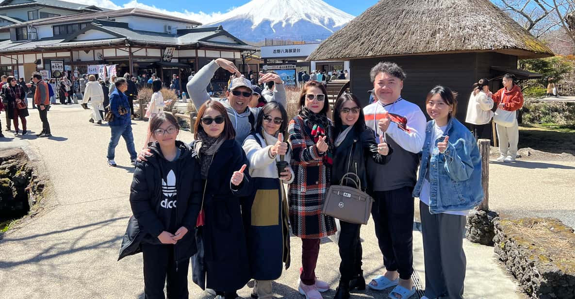 From Tokyo MOUNT FUJI and Lake Kawaguchi-ku Full Day Tour - Lake Kawaguchi and Oishi Park: Lakeside Views and Seasonal Flower Magic