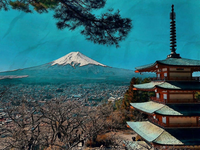 From Tokyo: Mt. Fuji And Hakone Private Sightseeing Day Trip - Arakurayama Sengen Park and the Chureito-style viewpoint