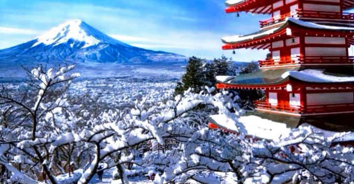 From Tokyo:Mount Fuji Private Customizable Tour With English - Your custom menu: Chureito Pagoda, Nenba village, outlets, and caves