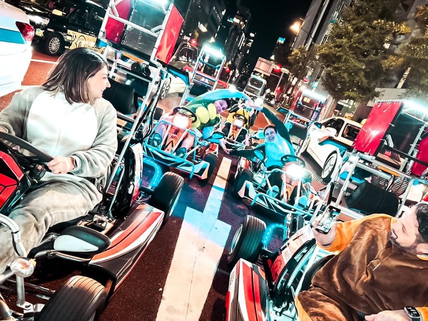 GINZA: Go Kart Experience with NEO GINZA - Day or night: when Tokyo Tower is at its best
