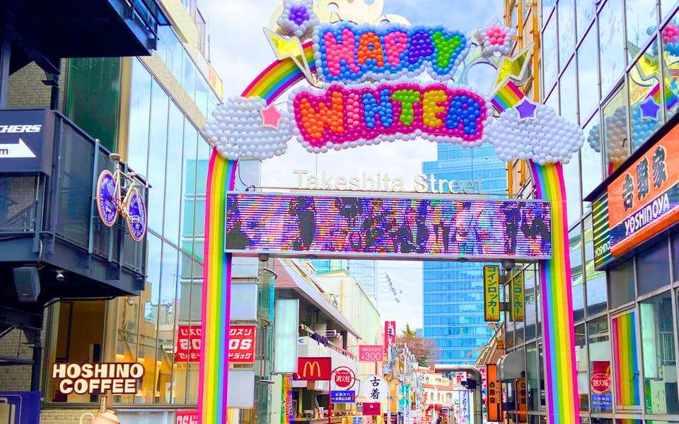 Harajuku : Blend of Tradition & Pop Culture for Family Tour - Takeshita Street: finding the kawaii center without losing time or patience
