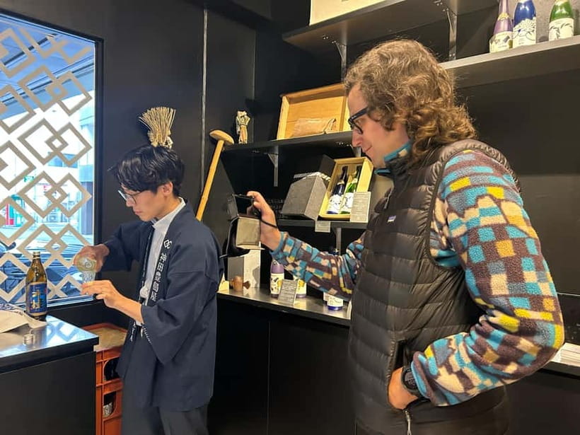 Historic Kanda Sake Tasting at Tokyo’s Oldest Shop (1596) - First stop in Kanda: the NewDays meet-up and quick timing