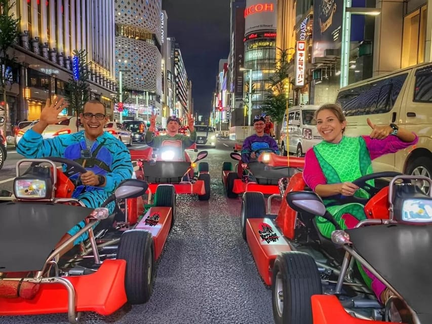 Iconic Tokyo Uptown Landmarks Go Kart Tour (120 Minutes) - Capturing your ride with Insta360 and free photos