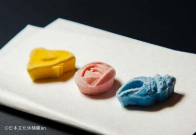 Japanese dried-type Sweets (Ohigashi) making - The 30-Minute Workshop Flow: From Explanation to First Bite