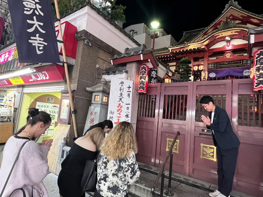 Japanese Food Experience Night Tour in Ueno - Pace, shoes, and group size: how to make the 210 minutes feel easy