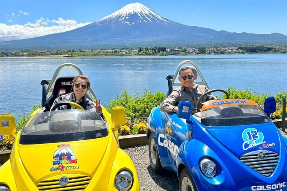 Lake Kawaguchiko: Electric Mini Car Guided Tour - Why driving a Tomica-style mini EV around Kawaguchiko is such good fun