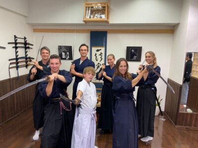 Martial Arts: Samurai Experience (Iaido) - Getting to the dojo: the 3rd-floor start and outfit change