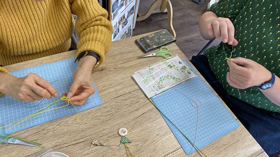 Mini Origami Lamp and Mizuhiki knot Belt Workshop in Ueno - Key highlights you’ll care about