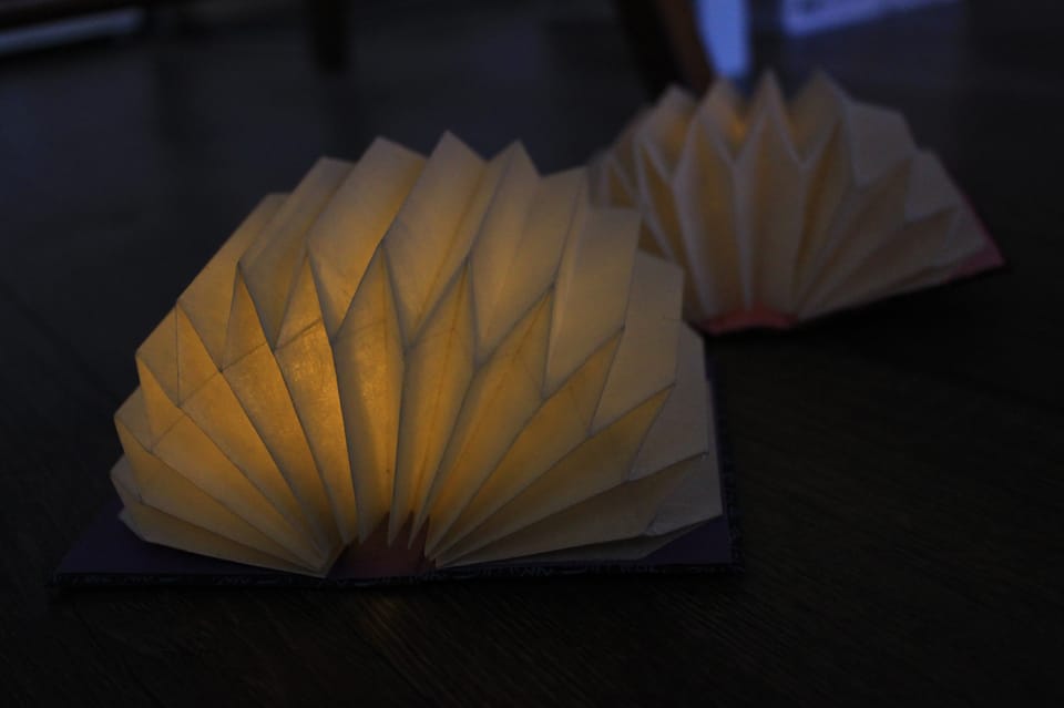 Mini Origami Lamp and Mizuhiki knot Belt Workshop in Ueno - Ueno’s washi workshop turns craft into something you can feel