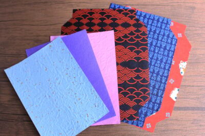 Mini Origami Lamp and Mizuhiki knot Belt Workshop in Ueno - Was hi paper basics: the quiet start before the folding