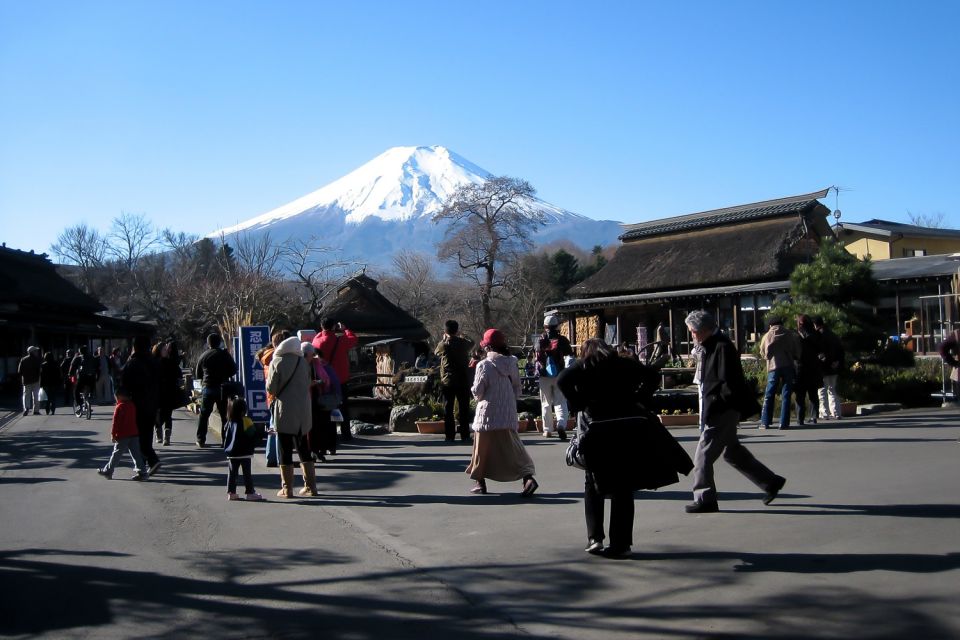 Mount Fuji: Full-Day Tour with Private Van - Oshinohakkai ponds near Fuji: a quieter stop with real walking time