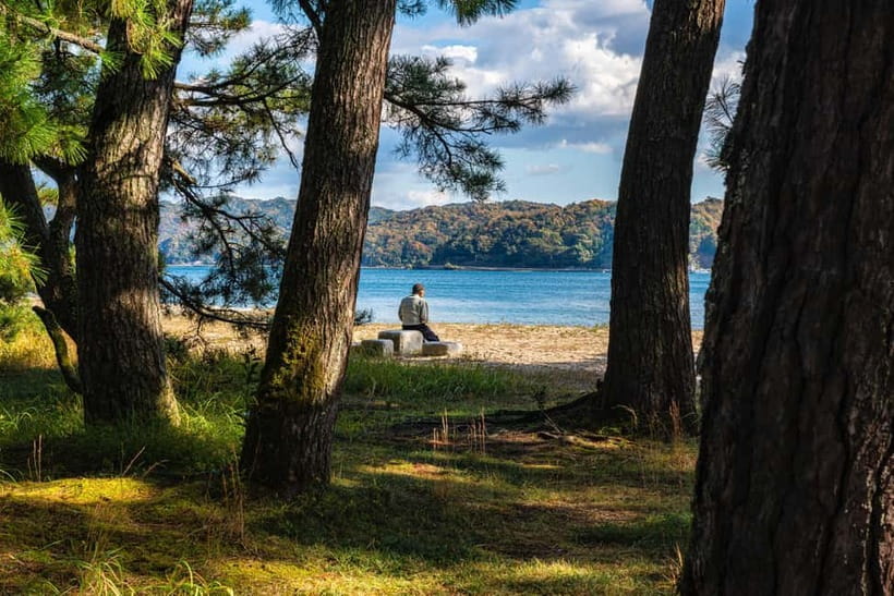 Osaka: Kyoto By The Sea with Amanohashidate & Ine no Funaya - Amanohashidate Beach: sea air, walking time, and the pine-lined path