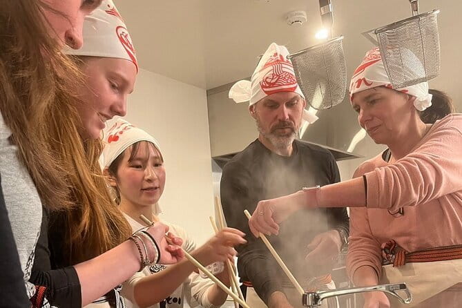 Ramen Cooking Class at Lake Kawaguchiko (Short Course) - The class flow: kneading, cutting, boiling, then building your bowl