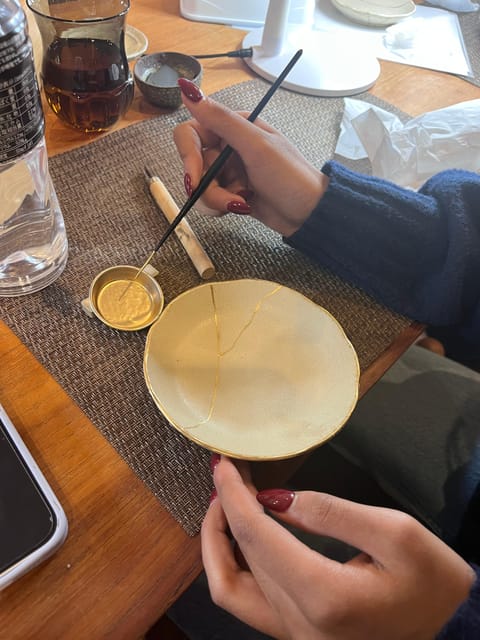 Shibuya Tokyo: Modern Kintsugi Workshop in Shibuya - Your Two-Hour Flow: Matcha, Picking a Piece, Repair Steps
