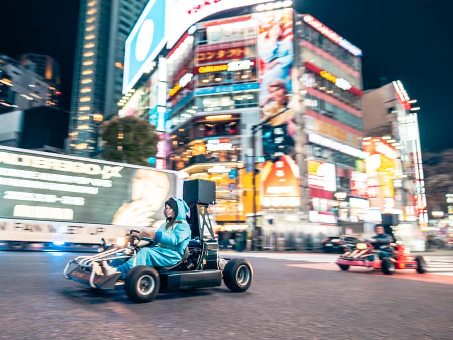 Shibuya#2 Go Karting Tour with Funny Costume - Your Hour on Wheels: Shibuya Scramble, Omotesando, and Harajuku