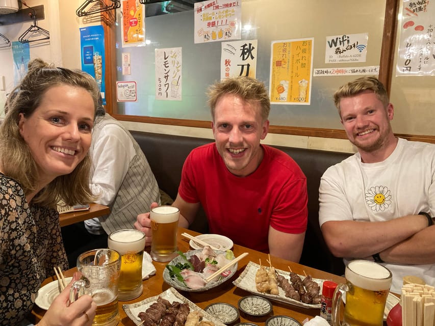 Shinjuku: Explore the Hidden Local Bars - 3.5 Hours - What You’ll Actually Eat: Chicken Skewers, Okonomiyaki, Gyoza, and More