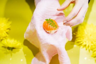 Sushi Making Experience in Shinjuku【Temari】 - FLOWER WALL MONE: where the class starts