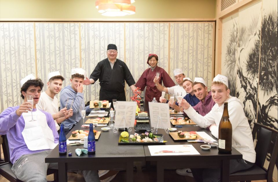 Sushi-Making Experience - The 2-hour flow: demo, practise, and then your sushi meal