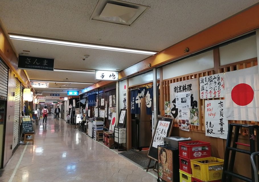 Tokyo: 3-Hour Food Tour of Shinbashi at Night - Key points to know before you go