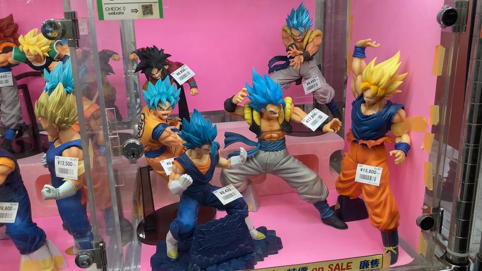 Tokyo Akihabara, Anime, Manga, Video Games & Maid Cafe Tour - Tamashii Nations Store Tokyo: Figure Hunting Time (About 50 Minutes)