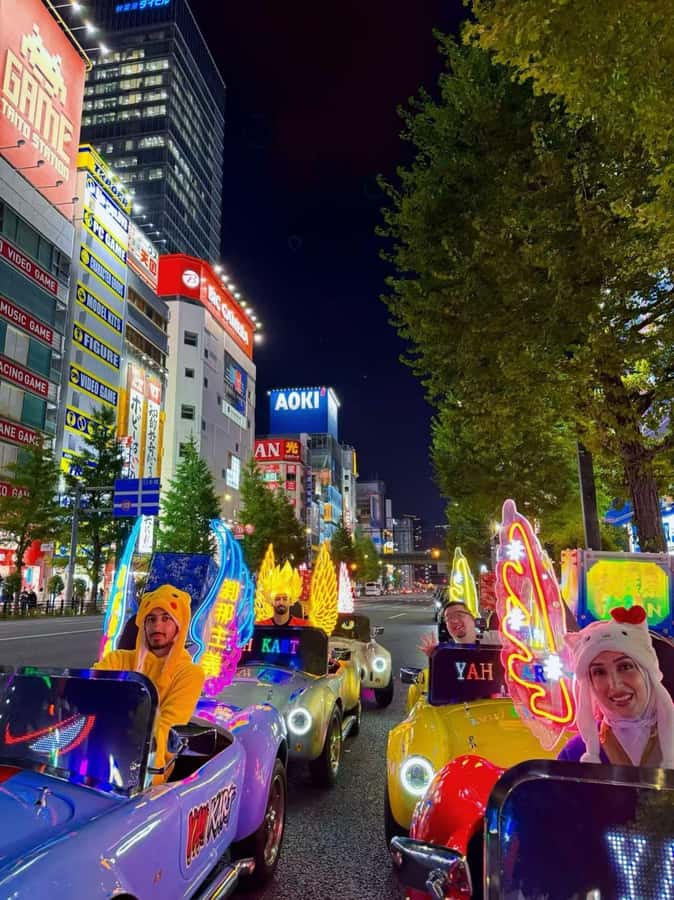 Tokyo: Akihabara/Asakusa Go-Karting Tour (including guide) - Ueno and the Scenic Break Between Landmarks