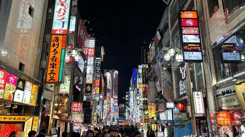 Tokyo: Akihabara, Shibuya, Karaoke & City Lights Night Tour - Ueno Park at dusk: cherry blossoms and calmer Tokyo moments
