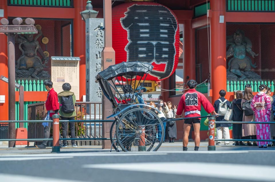 Tokyo: Asakusa tour by rickshaw - Local tips that save time after the ride